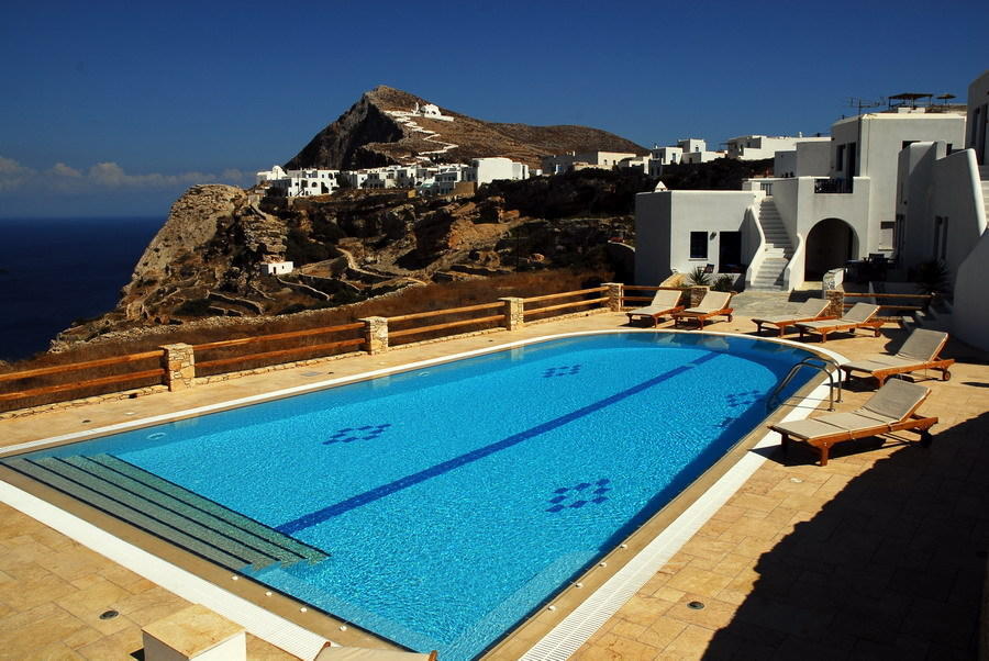 Anemousa Hotel Folégandros Extérieur photo
